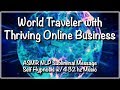 World Traveler &amp; Online Business Success - ASMR Subliminal w/432hz &amp; Delta Brainwave Binaural Beats