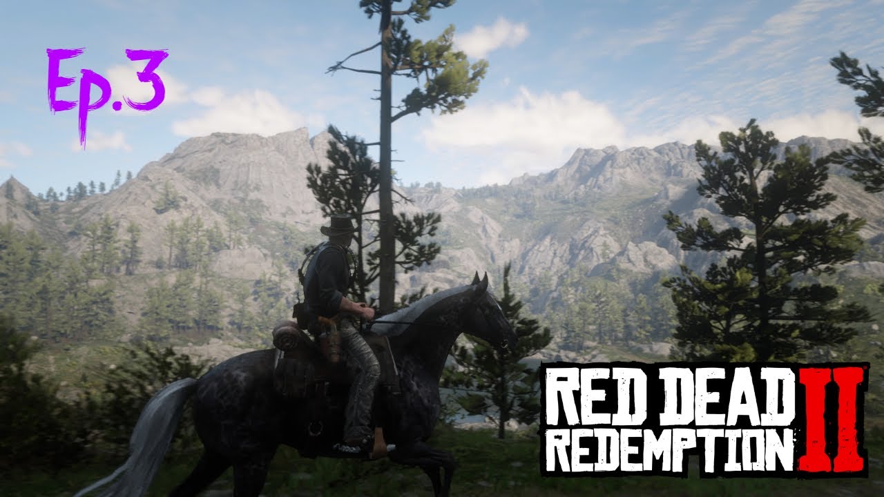Red Dead Redemption 2 - Lets Play Ep.3 "BAR FIGHT" - YouTube