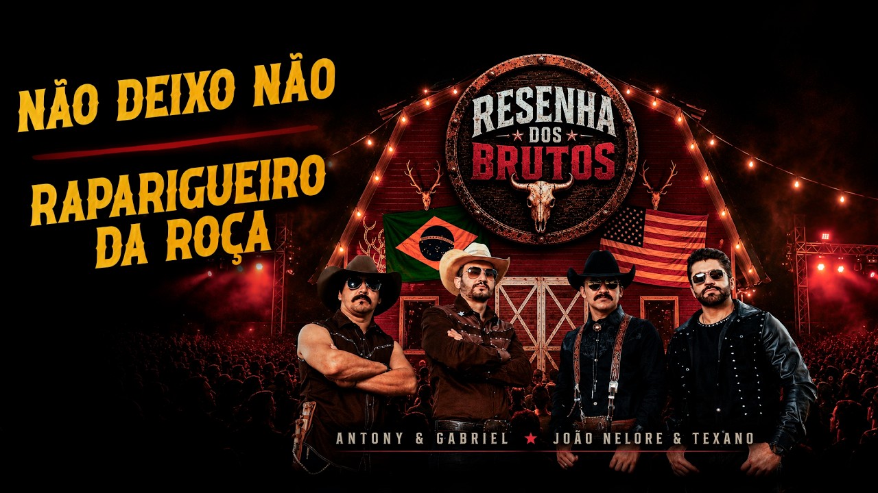 Capa do vídeo Não Deixo Não / Raparigueiro da Roça [Resenha dos Brutos] (Part. João Nelore e Texano)