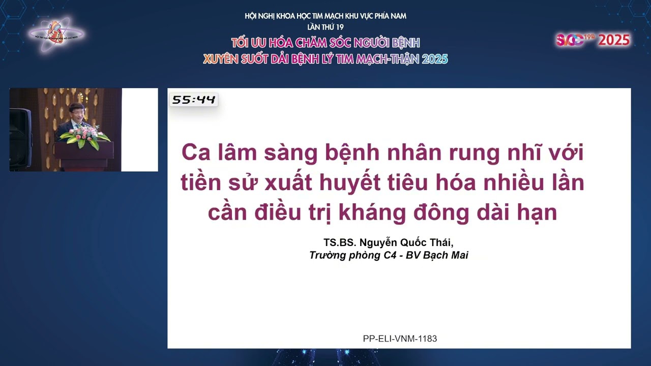 Hội thảo vệ tinh Pfizer - Hội trường B - Hội nghị khoa học Tim mạch SVCC 19TH 2025