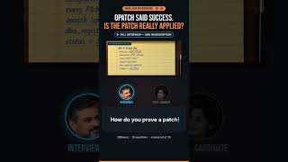 OPatch Said Success. Is the Patch REALLY Applied? #OracleDBA #Shorts