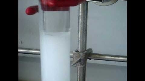 Column chromatography demonstration