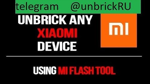 How to unbrick Xiaomi Mi 11  or recover any Xiaomi phone stuck in fastboot