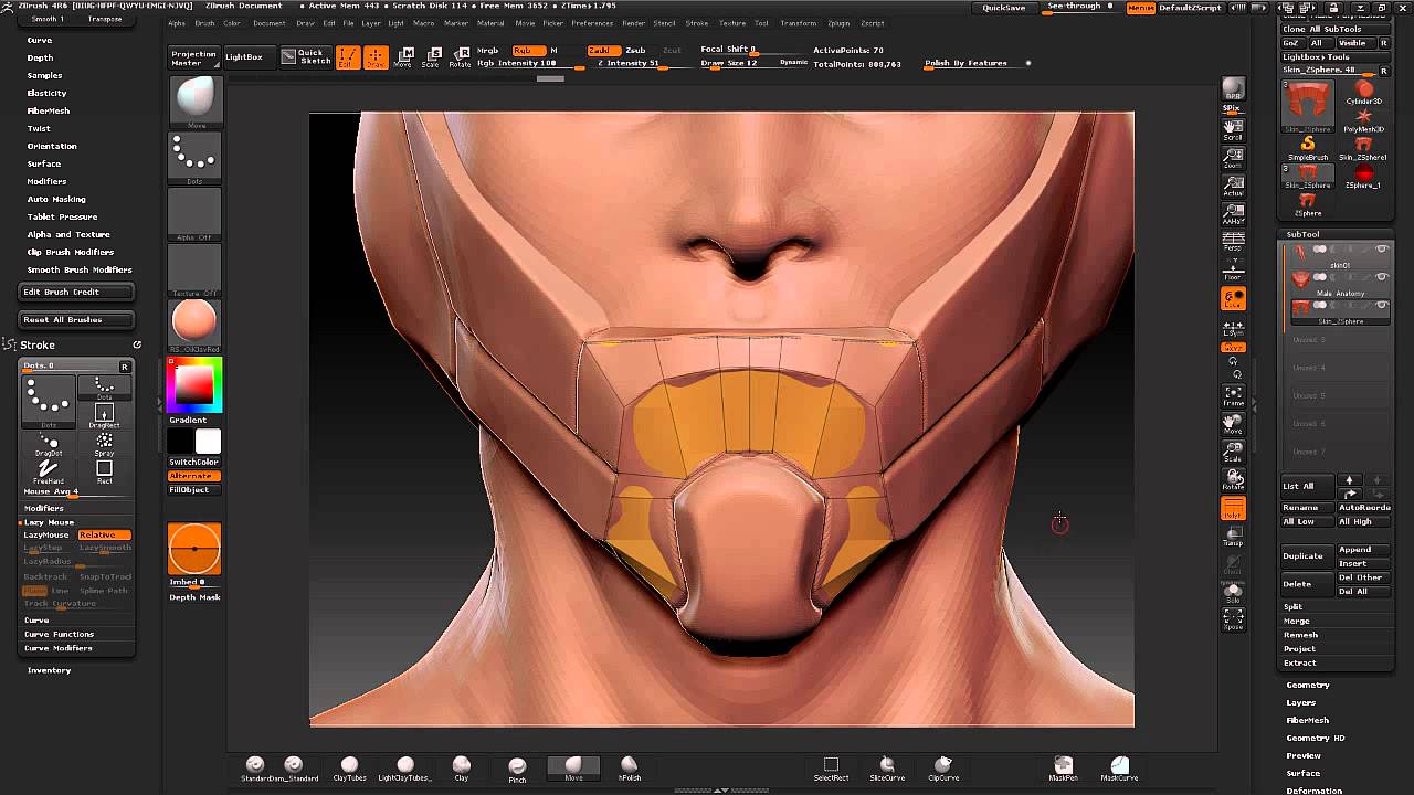 zbrush hard surface retopology