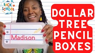 Details DOLLAR TREE PENCIL BOXES | BACK TO SCHOOL 2022 | PRINT THEN CUT FOR BEGINNERS News