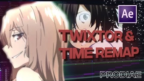 ADVANCED TWIXTOR & TIME REMAP | TUTORIAL AMV FOR AE