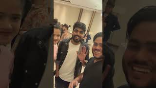 Meeting Dushyant Kukreja 😊|Youtube Event 2023 #shorts #celebratewithshorts