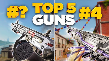 Top 5 Guns in COD Mobile Season 1!