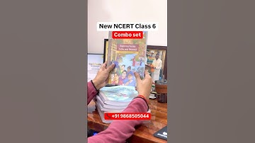 New NCERT Class 6 Books Combo For Kendriya Vidyalaya!! #ytshorts #youtubeshorts #ncertbooks #class6