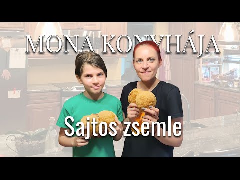 Videó: Zsemle Sajttal