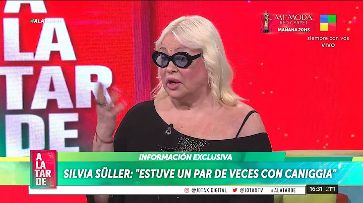 La picante confesión de Silvia Süller sobre Claudio Paul Caniggia