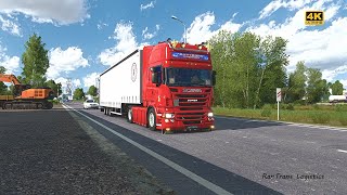 Scania R500 V8 - Euro Truck Simulator 2 | 4K gameplay