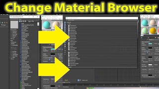 3ds Max Classic-Style Material Browser To New Material Browser screenshot 2