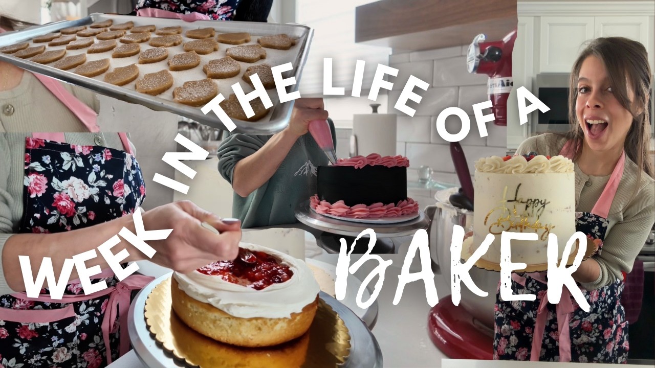 Weekly Vlog of a Home Bakery Owner | Tips & Behind the Scenes of a Small Business
