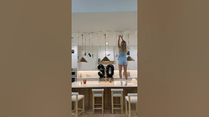 set up my husbands birthday!🩵🎈✨#birthday #birthdaygift #home #husband #aesthetic