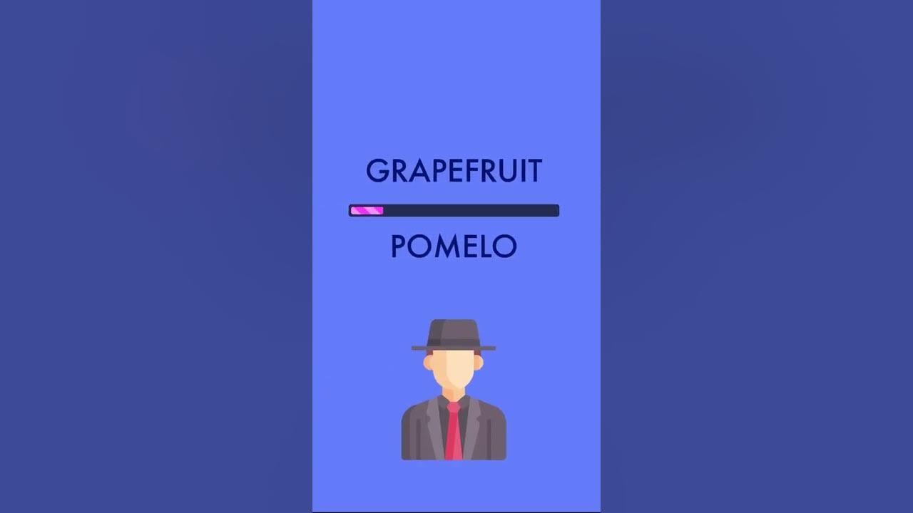 ¿Cómo Pronunciar POMELO EN INGLÉS? CÓMO se dice GRAPEFRUIT en INGLES 🚀