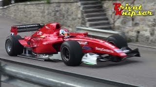 Dallara GP2 David HAUSER - St. Ursanne Les Rangiers 2013 - Amazing Sound High Speed Hillclimb