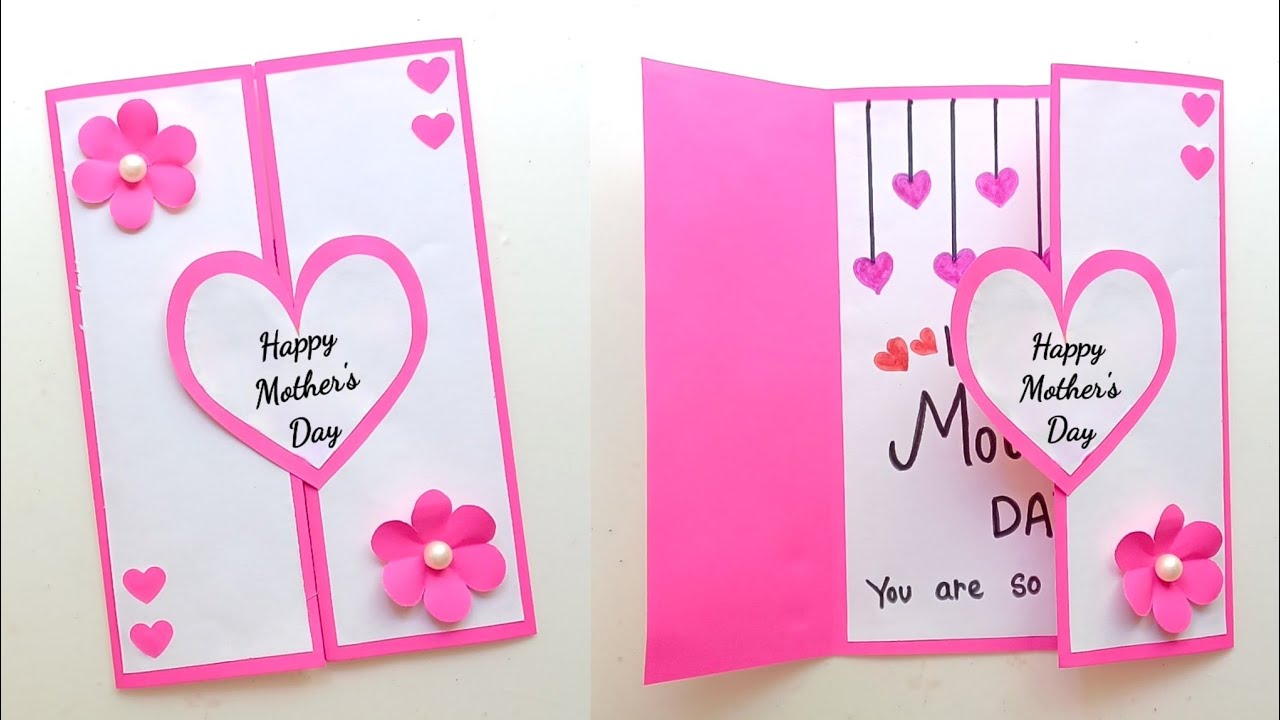 Easy Beautiful Mother's Day Card 😍 / Handmade Card For Mother Day / how ...