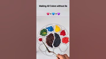 Making All Colors without lie #colormixing #satisfying #asmr #shorts