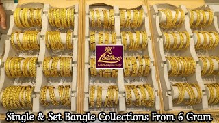 Lalitha Jewellery Single & Set Bangles From 6 Gram, Fancy, Kerala, Culcatta, Turkey Dedign