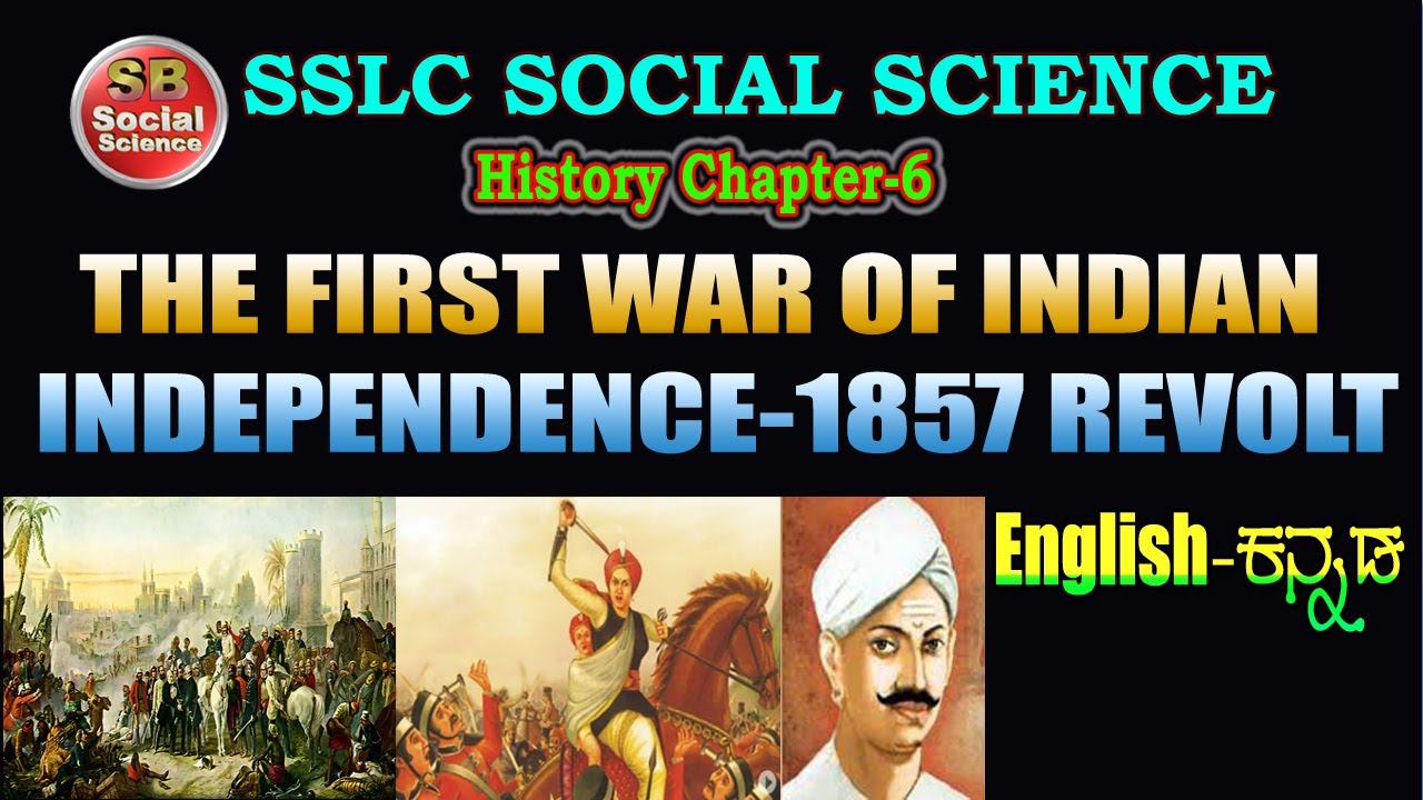 The First War Of Indian Independence-(The Revolt Of 1857)10th Social ...