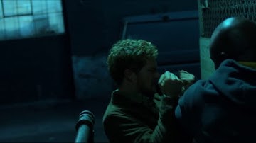 The Defenders ✧ IRON FIST VS LUKE CAGE ✧ fight scene S01E02 4K