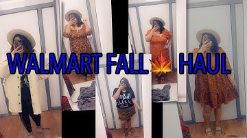 Walmart Fall 🍁 Try on haul | PLUS SIZE | 2022