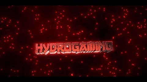 New HydroGaming Intro Weeknd - Blender (HydroGaming)