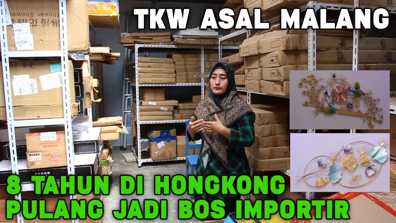 8 Tahun Jadi TKW Hongkong, Kini Pulang ke Malang Sukses Jadi Bos Importir