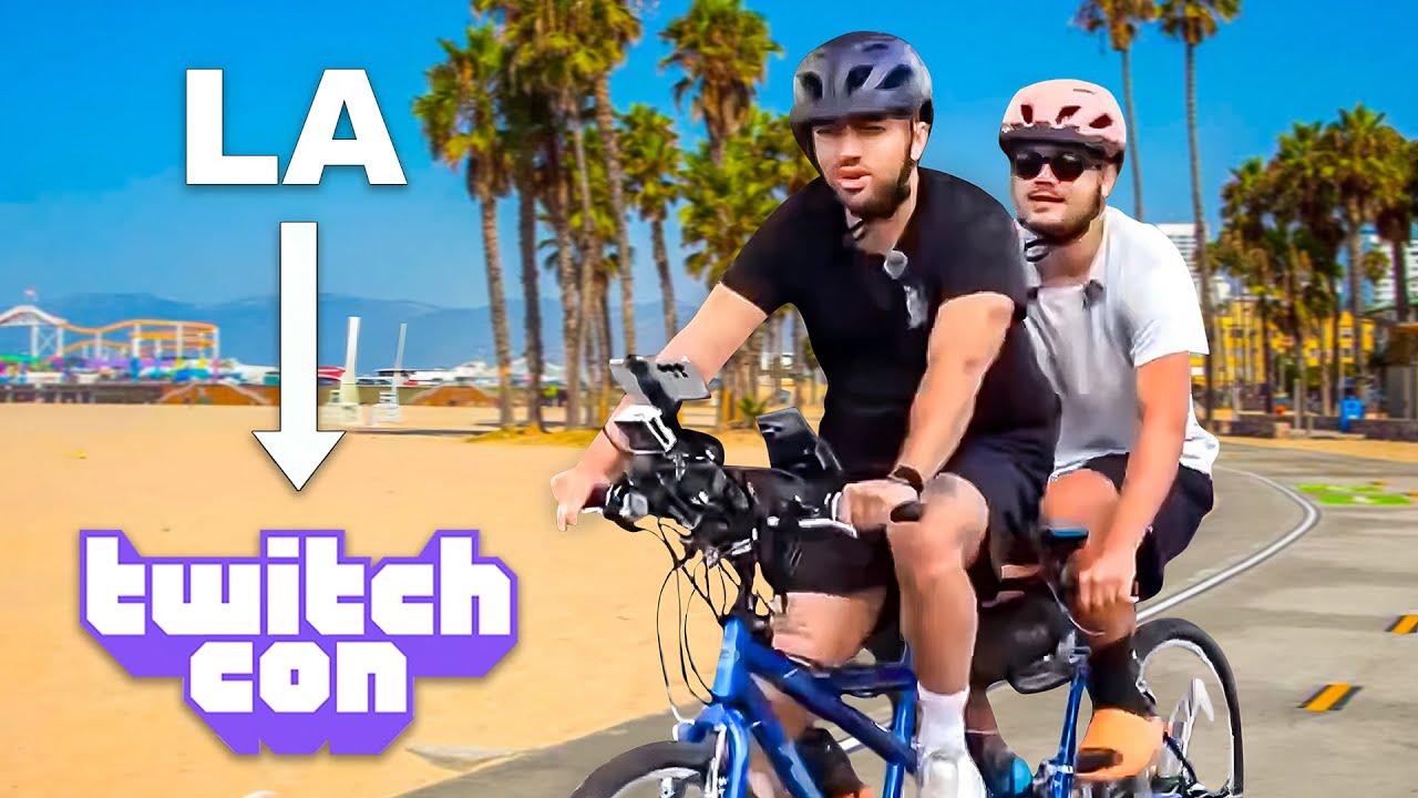 Мы попробовали доехать на велосипедах из Лос-Анджелеса в Сан-Диего... (это было ужасно)