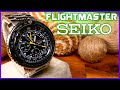 Seiko Flightmaster Full Review - Affordable Chronograph Pilot Watch SNA411P1