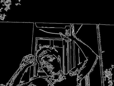 Simple Canny Edge Detection With Opencv Youtube
