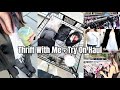 THRIFT WITH ME + Try On Haul☆ *fall and winter* (grunge/trendy/early 2000's)