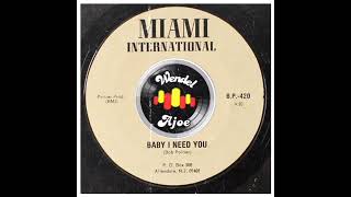 Bob Poitier - Baby I Need You