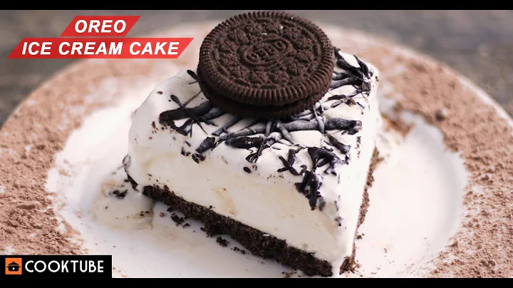Oreo Ice Cream Cake Recipe | Eggless Ice Cream Cake | 10 Minute Oreo Ice Cream Cake