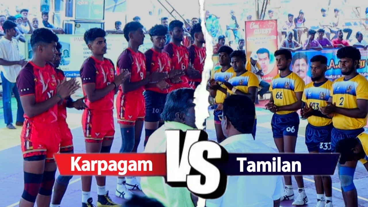 Knockout - Karpagam University Covai vs Tamilan Thalavai | State Level "A" Grade Match @Dharapuram