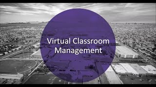 Virtual Classroom Management- CPD's Weekly Wednesday Webinar