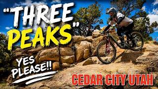💥This Trail is a Blast! | YES PLEASE at Three Peaks MTB Area in Utah