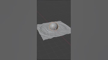 Waves in just one minute in blender 4.3!#3d#blender#3danimation#blender3d#blendertutorial#waves#tips