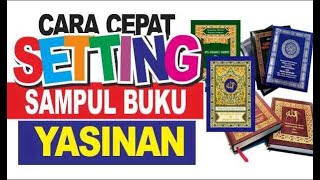 CARA SETTING SAMPUL BUKU YASIN TAHLILAN 2020 screenshot 5
