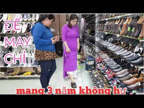 Chị Gái Chọn Dép Nam Da Cho 44 Tuổi Cực Nhanh |Giày Bata Nữ HB