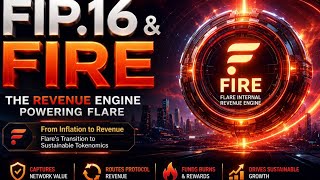 🔥 FIP.16 & FIRE Explained: Flare’s Revenue Engine Could Drive Value Into FLR Token  🚀 
