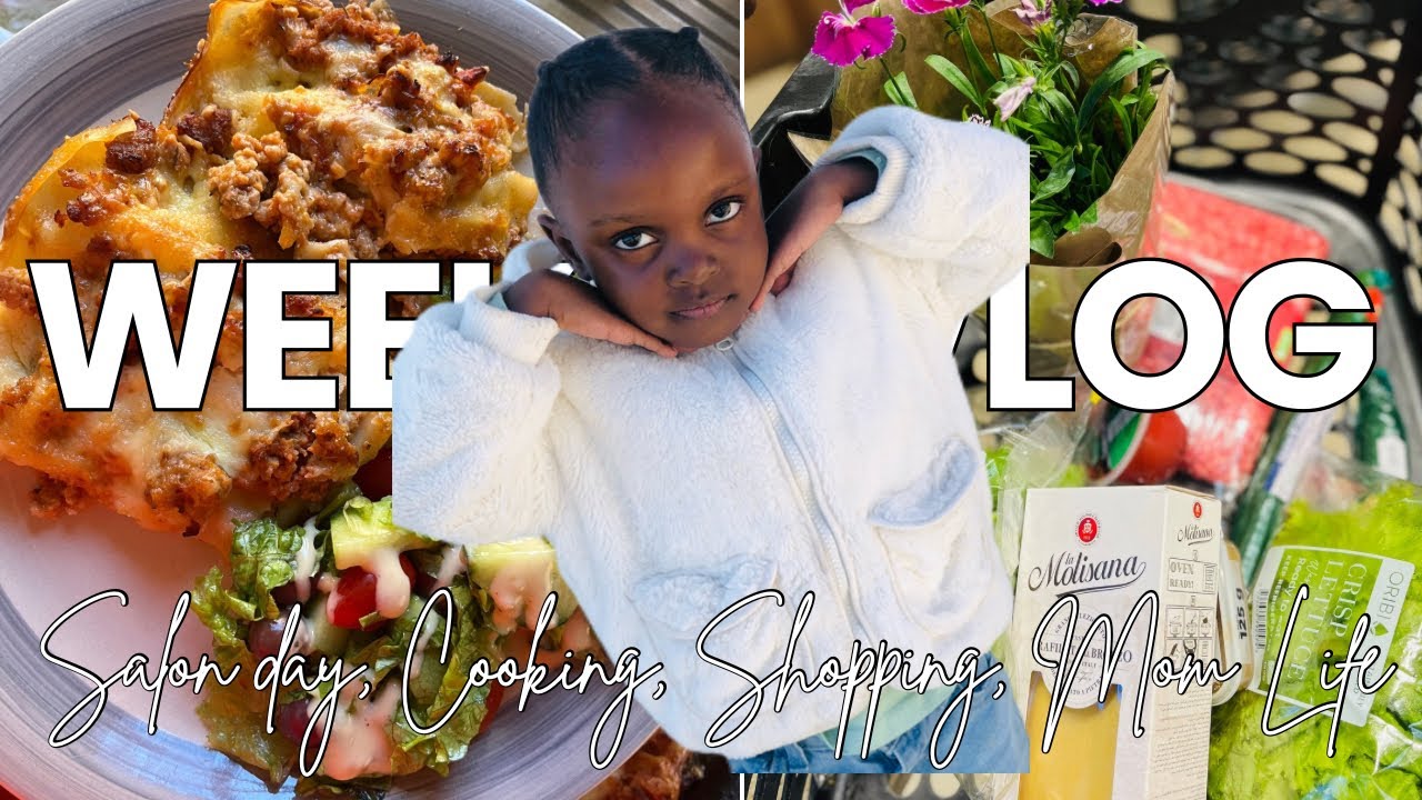 WEEKLY VLOG: SALON | COOKING | SHOPPING | BONDING WITH KIDS| MOM OF 3| NAMIBIAN YOUTUBER