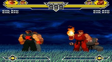MUGEN - SFA & MVC series - Evil Ryu & Evil Ryu vs. Evil Ryu & Evil Ryu - Download