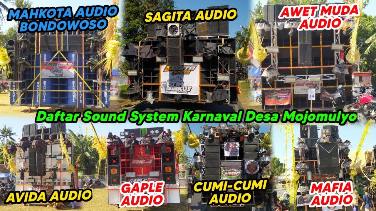 MAHKOTA AUDIO jadi maskot satu