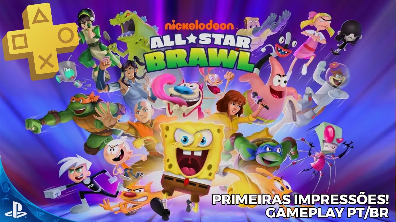 Jogo Nickelodeon All Star Brawl - PS4 no Paraguai - Atacado Games - Paraguay