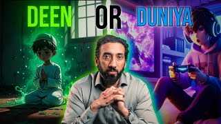 Deen Or Duniya Ek Hi Hai Ya Alag? Nouman Ali Khan