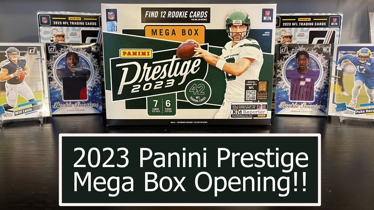 ARE THESE BOXES STILL WORTH IT?? 2023 Panini Prestige Mega Box Opening!