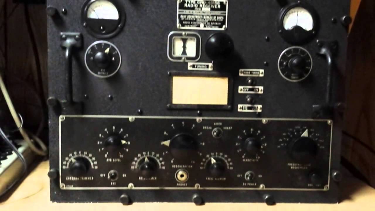 AM on the RAL7 Regen Receiver - YouTube