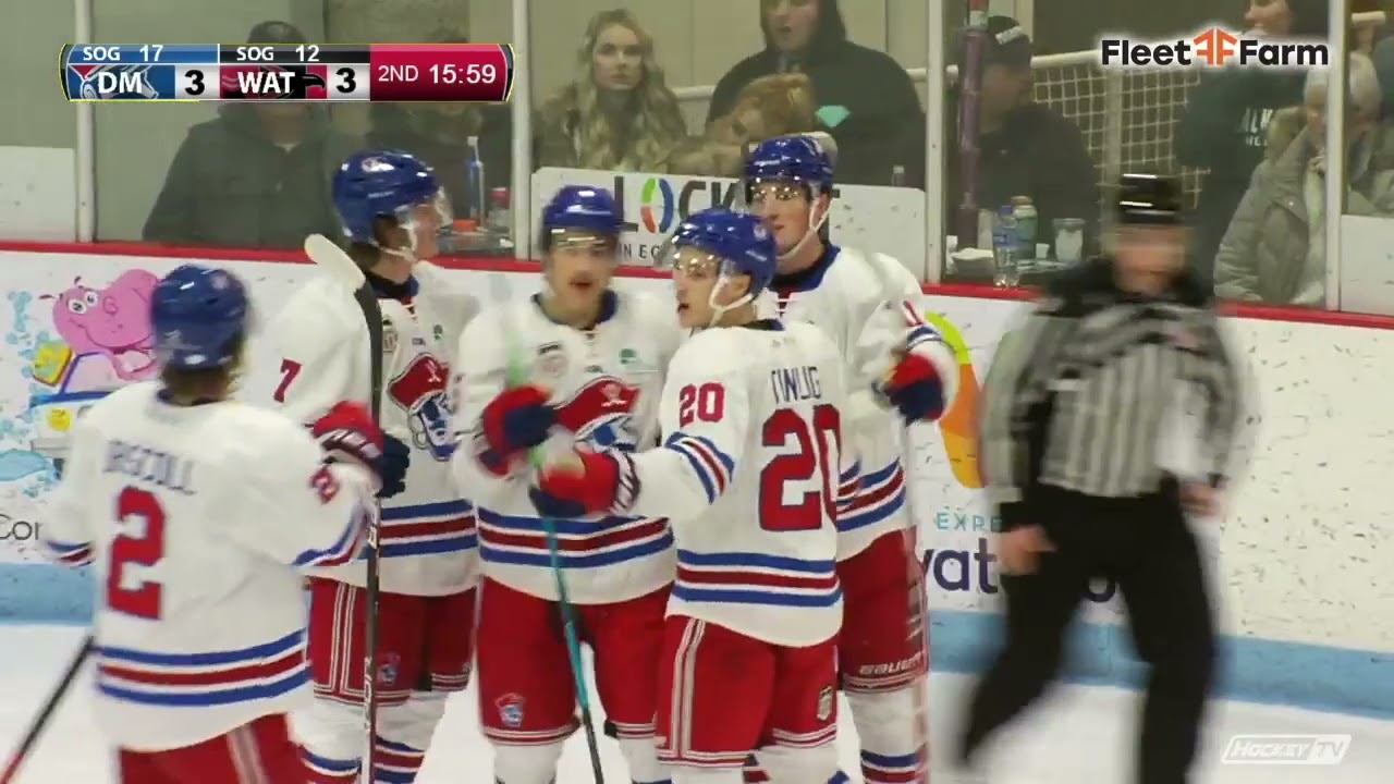 Des Moines Buccaneers vs. Waterloo Blackhawks December 31, 2021